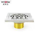 6mm Strainer WESDA Stainless Steel Floor Drain Shower Floor Drain Cover Anti-odor Floor Drain thumbnail-5