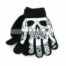 HY Winter Adult Custom Knit Acrylic Gloves Touchscreen With Phone Gloves thumbnail-2