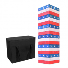 Wooden Janga Tumbling Timber Tower Blocks Giant Janga Gifts Custom Janga Classic Game thumbnail-1