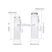 500ml 750ml 1000ml Motivational Fitness Sports Custom Sublimation Popular Colorful Eco-friendly Milk Bottle Plastic thumbnail-4