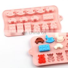 Custom Silicone Rubber Molded Small Ice Cube Tray  Silicone Mold For Ice Cube Tray  Silicone Cake Mould