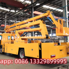 Factory Sale Good Price Dongfeng D9 20m-22m Hydraulic High Altitude Operation Vehicle for Sale thumbnail-2