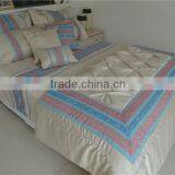 Patchwork Quilted Lace Comforter thumbnail-3