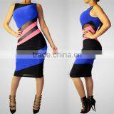 Ladie Fashion Dress Sleeveless Evening Dress Sexy Free Prom Dress thumbnail-1