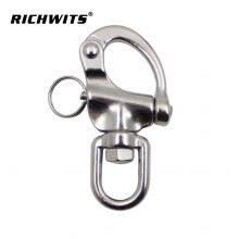 304/316 Stainless Steel Swivel Eye Snap Shackle thumbnail-2