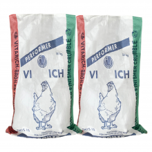 customized printing 50kg 100kg maize grain bag plastic empty pp woven sack for bean