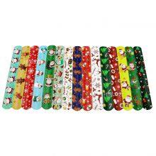 Colorful Circle Hand Bracelet Christmas Slap Bracelet Party Gifts Wristband thumbnail-5