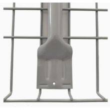 Warehouse Standard Size Flare Waterfall Welded Galvanized Steel Metal Storage Wire Mesh Decking for Pallet Racking thumbnail-1