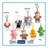 High Quality Soft Plush Animal Keyring thumbnail-1