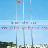 Stainless Steel Flagpole With Banner thumbnail-1