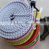 Nylon Flat Noodle Micro USB to Displayport Connector Cable thumbnail-5