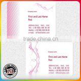 PVC Plastic Print Business Name Card