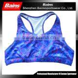 Girls Custom Sports Bra,cheerleading Sports Bra,custom Made Sports Bra thumbnail-1