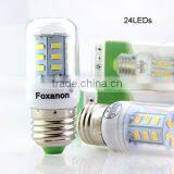 2015 Full NEW LED Lamp E27 SMD 5730 Led Corn Bulb 220V Chandelier LEDs Candle Light Spotlight 24/36/48/56/69/72/81/89Leds thumbnail-5