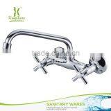 Water Mixer Chromed Plastic Kitchen Faucet thumbnail-6
