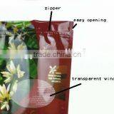 Clear Front Laminated Self Standing Plastic Food Packaging Bags/salt Packaging thumbnail-1