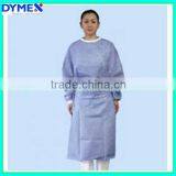 Nonwoven Disposable Surgical Isolation Gown for Hospital/Surgical Medical Sterile Gown Free Size thumbnail-1