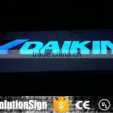 2016 Anti-rust Stainless Steel Frame LED 3D Shop Sign