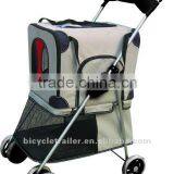 easily folding system pet stroller