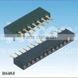 2.54mm Top Engtry Straight Female Header Connector