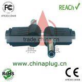 Enviromental Friendly Right Angled DC Out 2.8mm x 5.5mm - Inline Jack Pin- L Shaped Socket With 13.5mm Barrel thumbnail-1