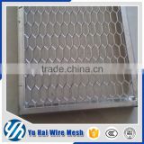 High strength flexible galvanized expanded metal mesh netting
