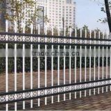 private residence palisade fence