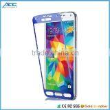 Low Price 9H Hardness 2.5D Round Edge Color Tempered Glass Screen Protector for Samsung S4 S5 thumbnail-3