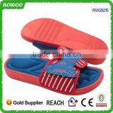 One Injection Wholesale Fashion PU Men Flip Flop for Footwear thumbnail-2
