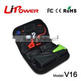 Emergency battery charger power bank car jump starter auto start with zipper carring case
