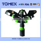 Garden Rotating Sprinkler With H-shape Base 3 Arms Plastic Watering Irrigation Sprinkler thumbnail-4