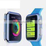 100% Perfect Fit for Apple Watch 42mm PC Crystal Case thumbnail-1