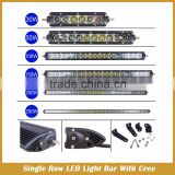 Hot selling single row LED light bar for off-road car F-150 car