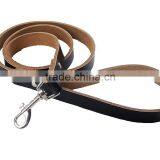 2014 Pet brief leather collar traction rope,leather dog leash