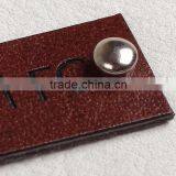 Custom Synthetic Leather Patch Set With Both Sides Metal for Jersey Cloth Gloves thumbnail-4