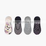Custom Cotton Knitted Women No Show Ankle Invisible Sock thumbnail-1