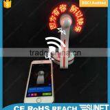 Wholesale China Goods Popular Luminous Bluetooth Led Usb Programmable Fan thumbnail-2