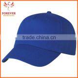 Hot Selling Unstructured Crown Caps 5 Panel Royal Blue Polyester Hat Custom Logo Baseball Cap thumbnail-6