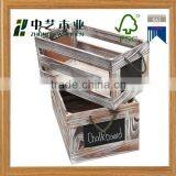 Cheap Used Wooden Wine Crates Wholesale Wooden Wine Rack Carved Wooden Wine Crate for Sale Supplier's Choice thumbnail-3