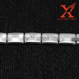 Wholesale Europe Jewelry 316l Silver Stainless Steel Bracelet Clasp For Fashion Men thumbnail-5