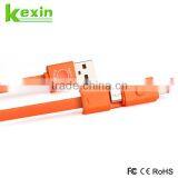 New Arrival USB Multi Cable With 8pin and 5pin, 2 in 1 USB Charging Cable