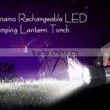 2016 Powerful Multi-modes 4 IN 1 Hand Crank High Brightness 3 LEDs Spotlight Camping Lantern thumbnail-1