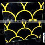 Ceramic Silkscreen Glass, Color Glazed Glass, Clear Glass, Metal Color Glaze thumbnail-1