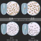 2016 New Trendy 68 Designs Nail Art Stencil, 3D Alloy Rivet Nail Art Decoration thumbnail-4