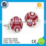 Hard Enamel Chinese Element Clouds Custom Mens Cufflinks thumbnail-4