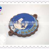 PVC Cartoon Blue Hair Boy Keychain,support Custom Cartoon Keychain,keychain for Anime