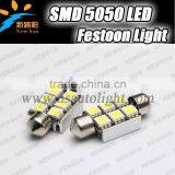 C5W 6SMD 5050 Led Yellow/white/blue/green/red Auto Light Bulb 12V Wholesales