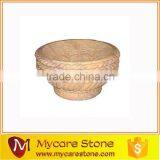 Chinese Cast Stone Pot, Stone Flower Planters thumbnail-2