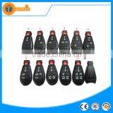 New Styler With Slot Smart Key Card Shell Case Cover for Chrysler Dodge Jeep