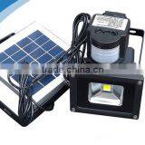 DC12V 24V Led Solar Powered Flood Lights With Pir Motion Sensor